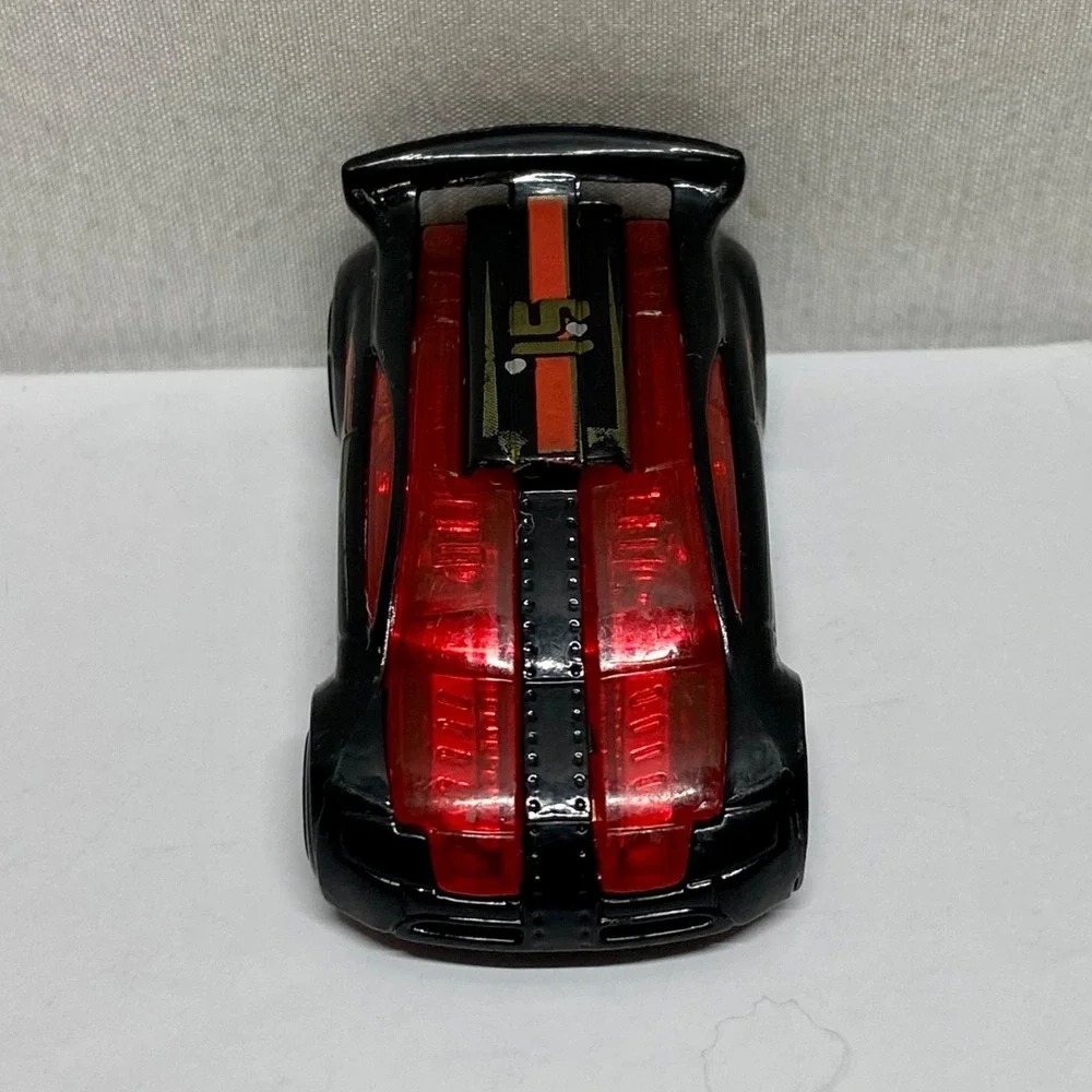 Hot Wheels AcceleRacers Technetium Black Red 1/64 Die-cast HW Car Rare GUC